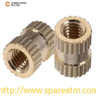 M3*4.5*4 NCR S2 Noix de cuivre de chariot pour pièces de rechange NCR