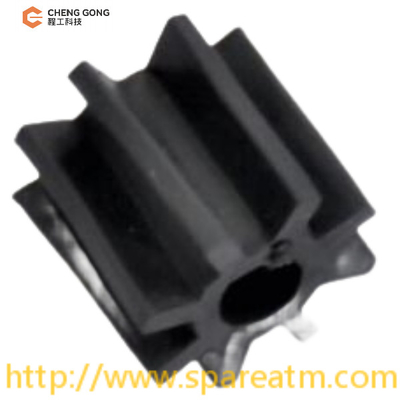 5.7*15.4*13.5 NCR S2 engrenage en caoutchouc de chariot 8 dents pour NCR pièces détachées composants de rechange Matériau plastique